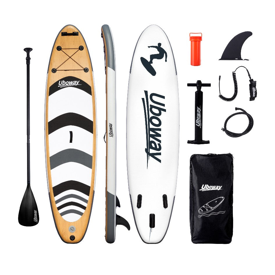 11 Feet Wood Inflatable Paddle Board